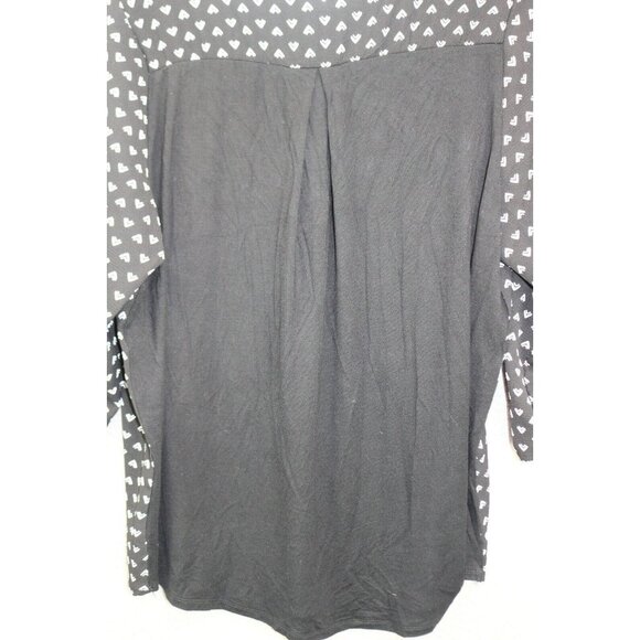 Janet Chung 3/4 Roll Tab Sleeve Blouse-Size 1XL - Picture 10 of 11